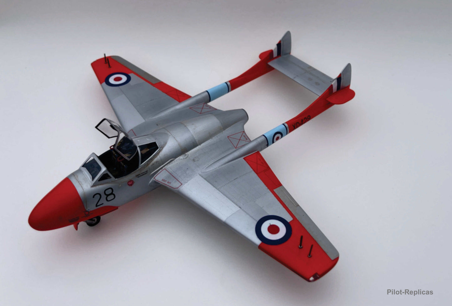 Vampire T11 in RAF service, 1/48 scale. 48A007