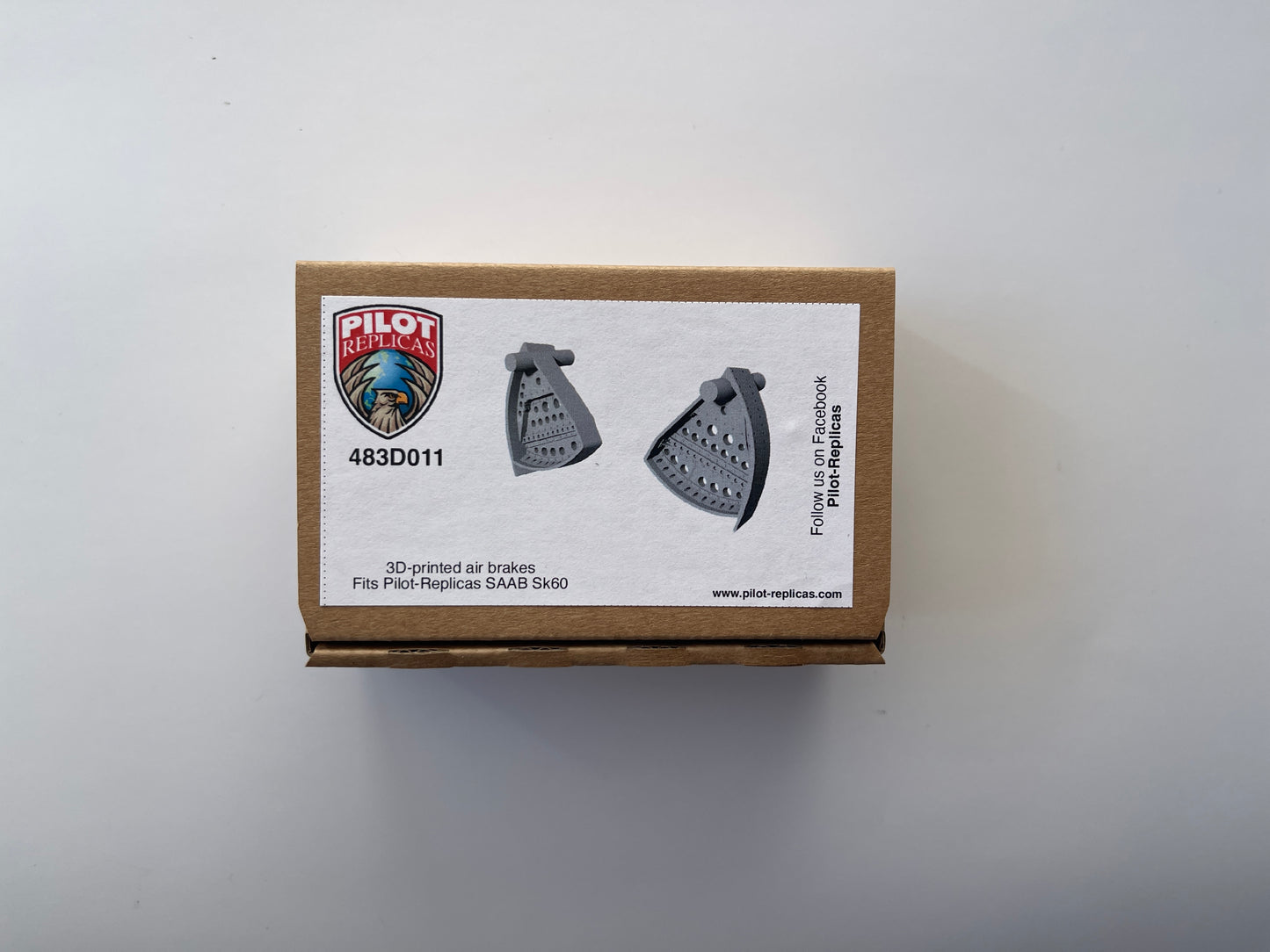 1/48 scale Air brakes for SK60/SAAB 105 483D011
