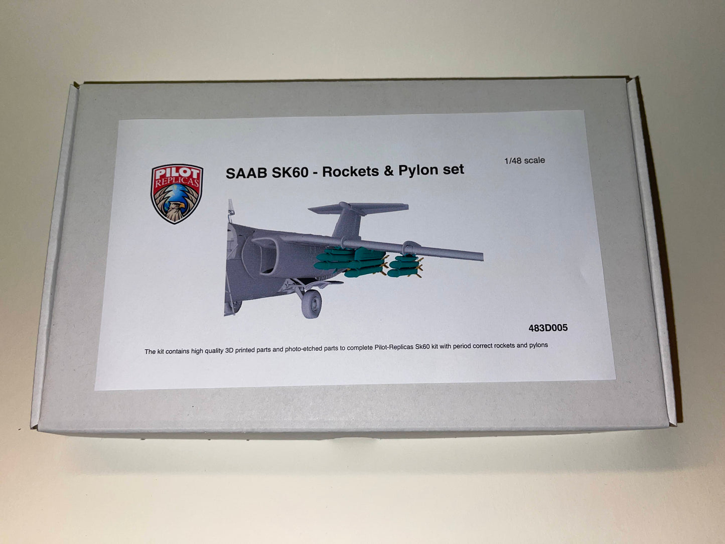 1/48 scale Rocket set for SK60. 483D005