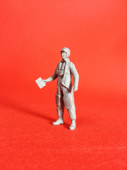 1/48 scale SAAB 60, 35 & 37 pilot. Art # 48P004