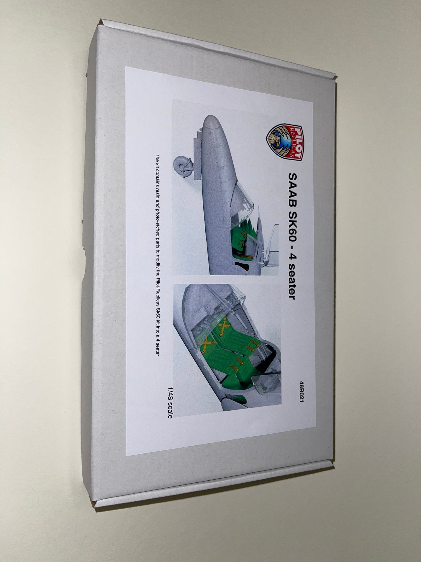1/48 scale SK60 4 seater conversion. 48R021