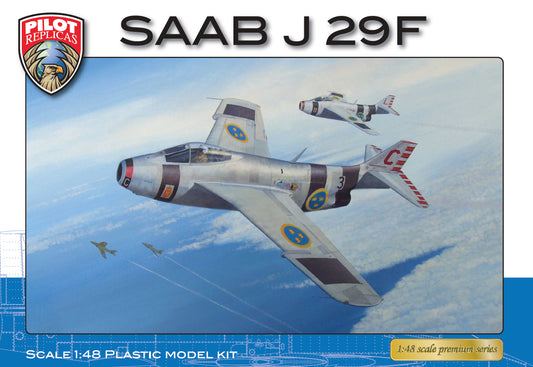 SAAB J 29 F, 1/48 scale. 48A002