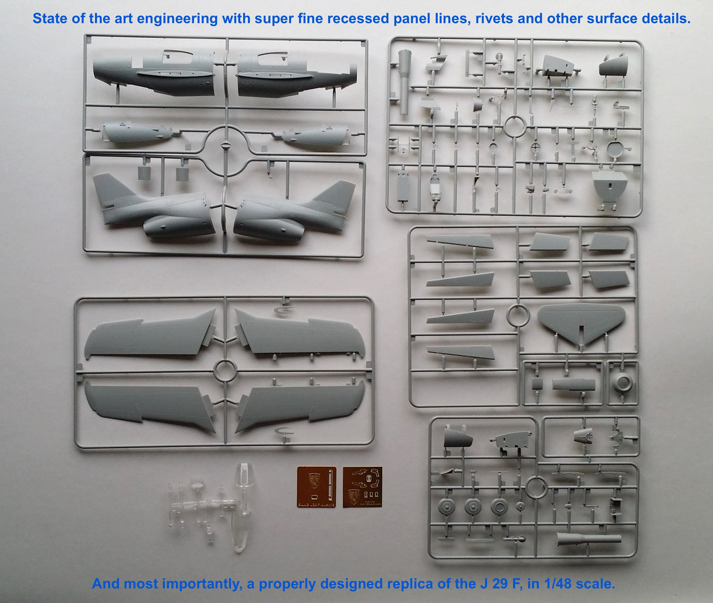 SAAB J 29 F - Austria, 1/48 scale. 48A003