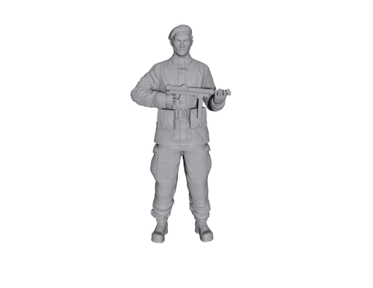 1/35 scale Swedish soldier m/1959 with beret. Art # 35P001