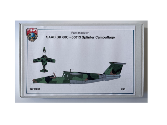 1/48 scale Paint mask for Pilot-Replicas SK60 C kit 48PM001