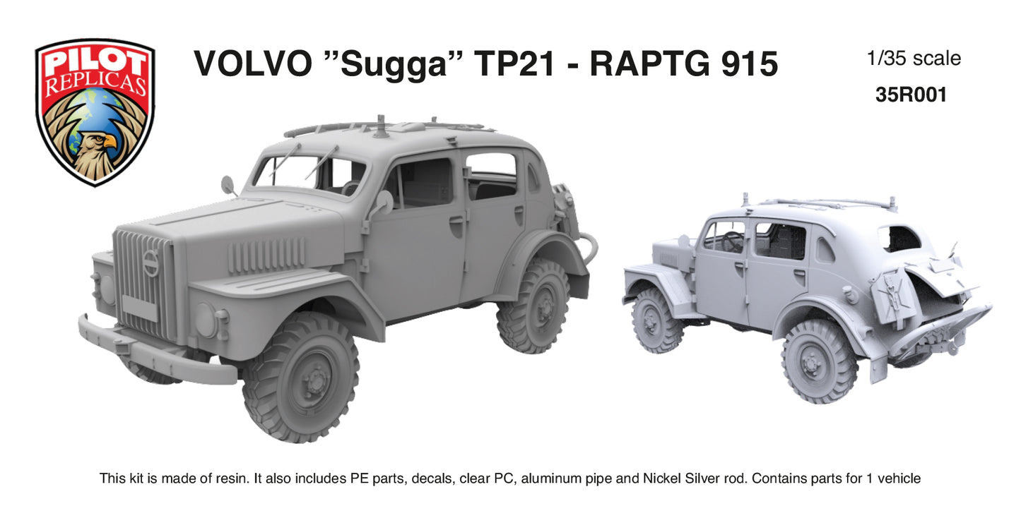 VOLVO Sugga TP 21 / RAPTGB 915 in 1/35 scale. 35R001