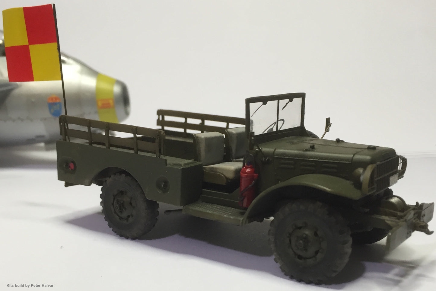 Dodge WC52 Jeep in 1/48 scale. 48R004