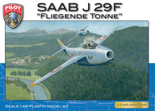 Cargar imagen en el visor de la galería, SAAB J 29 F - Austria, 1/48 scale. 48A003